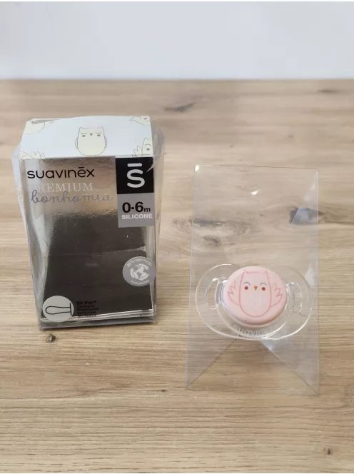Suavinex  fiziológiás cumi - szimmetrikus SX Pro cumifejjel szilikon cumi, 0-6 hónapos babáknak OUTLET termék
