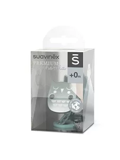   Suavinex Bonhomia cumilánc, cumitartó szalag, zöld OUTLET termék