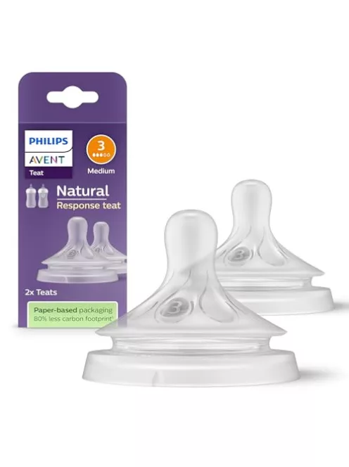 Philips AVENT Natural Response etetőfej 3-as OUTLET termék