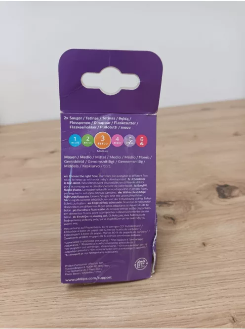 Philips AVENT Natural Response etetőfej 3-as OUTLET termék