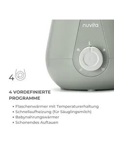   Nuvita  hordozható cumisüveg-melegítő otthonra és autóba OUTLET termék