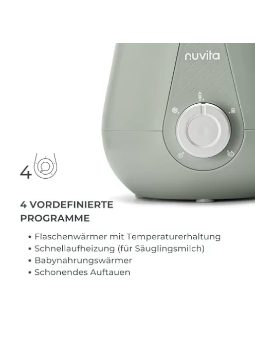 Nuvita  hordozható cumisüveg-melegítő otthonra és autóba OUTLET termék