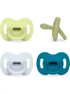   Suavinex szilikon cumi 4 db os szett  Kék - zöld OUTLET termék