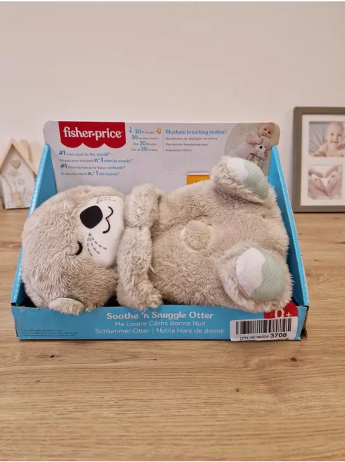 Fisher-Price szunnyadó vidra lágy zenével, OUTLET termék