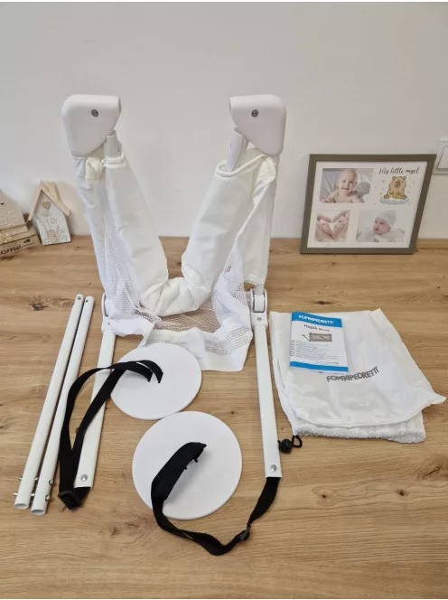 Foppapedretti Hoplà leesésgátló 90 cm, fehér OUTLET termék