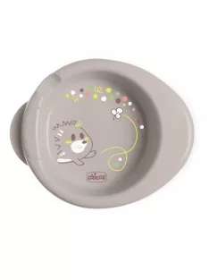 Chicco  baba- és kisgyermektányér  szürke OUTLET termék