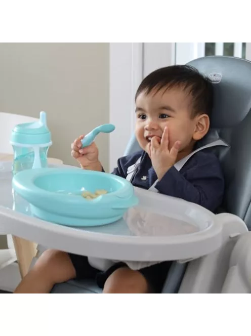 Chicco  baba- és kisgyermektányér  szürke OUTLET termék
