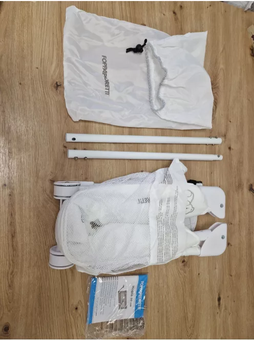 Foppapedretti Hoplà leesésgátló, fehér, 90 cm, OUTLET termék