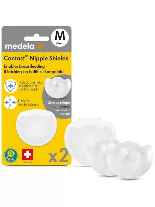 Medela Contact Mellbimbóvédő, M méret 20 mm OUTLET termék