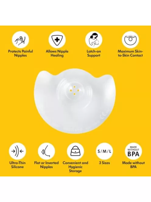 Medela Contact Mellbimbóvédő, M méret 20 mm OUTLET termék