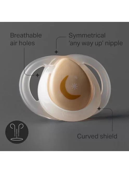 Tommee Tippee Nighttime cumi, 6-18 hónap, 6 db-os csomag OUTLET termék
