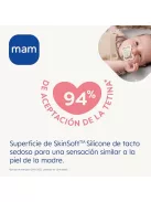Mam Supreme Night cumi, 2-6, szilikon, rózsaszín, 2 darab OUTLET termék
