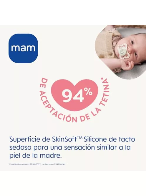 Mam Supreme Night cumi, 2-6, szilikon, rózsaszín, 2 darab OUTLET termék