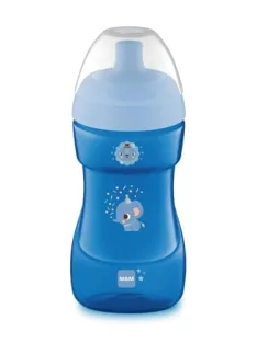   MAM Sports Cup itatópohár, 12+ hónapos kortól, 330 ml, világoskék OUTLET termék