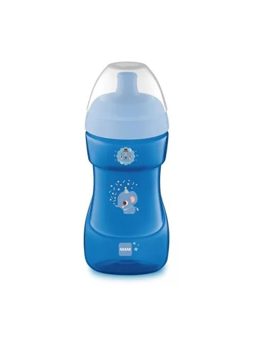 MAM Sports Cup itatópohár, 12+ hónapos kortól, 330 ml, világoskék OUTLET termék