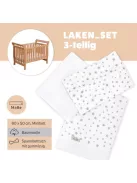 Ágyneműhuzat szett, 3 részes, paplanhuzat, párnahuzat és gumis lepedő OUTLET termék