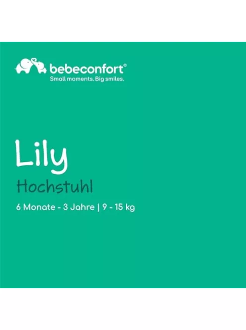 Bebeconfort Lily etetőszék 6-36hó, 15 kg-ig, OUTLET termék