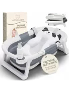 Valbabycare összecsukható babakád újszülötteknek, ergonomikus, csúszásmentes OUTLET termék