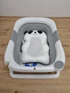 Valbabycare összecsukható babakád újszülötteknek, ergonomikus, csúszásmentes OUTLET termék