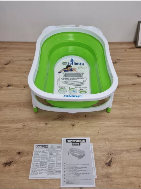 Foppapedretti Soffietto  összecsukható babafürdőkád, újszülöttől 15 kg-ig, OUTLET termék