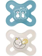 MAM Original Start Cumi 0-2 hónap (2  db-os szett ) sterilizáló cumitartóval OUTLET termék