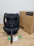 KikkaBoo autós gyerekülés 0-36 kg i-EXPLORE  i-Size, hátra- és előrenéző, fekvőfunkcióval, fekete OUTLET termék
