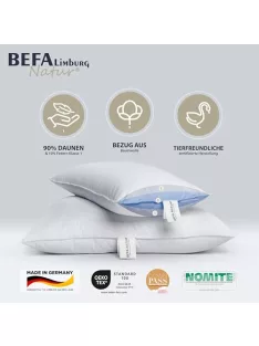   BEFA NATUR Eredeti Pehelypárna 3 Kamrás 80 x 80 cm - 90% Pehely OUTLET termék