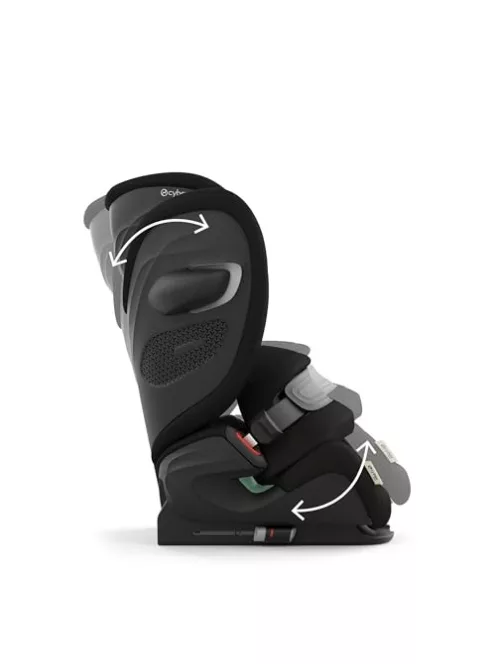 CYBEX Gold Pallas G2 i-Size Plus gyerekülés, 9-50 kg, Moon Black OUTLET termék