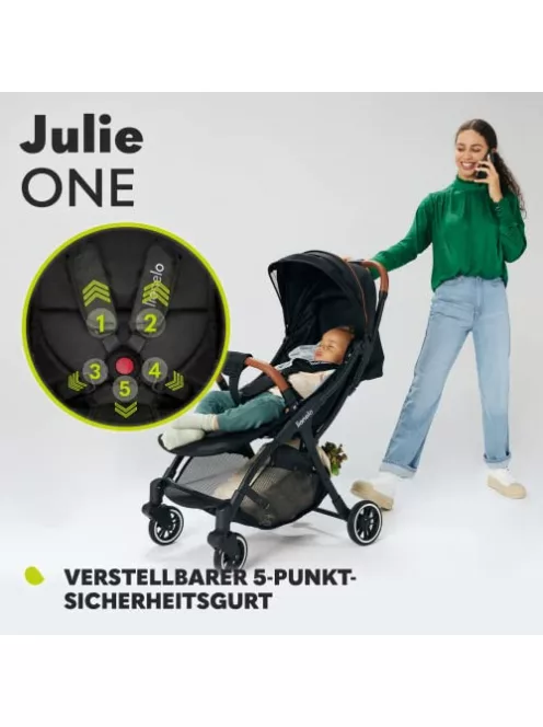 LIONELO Julie One Buggy babakocsi 22 kg-ig, szúnyoghálóval, lábzsákkal OUTLET termék