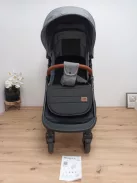 Kinderkraft GRANDE PLUS sport babakocsi, születéstől 22 kg-ig, egykezes összecsukás, szürke OUTLET termék