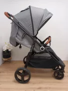 Kinderkraft GRANDE PLUS sport babakocsi, születéstől 22 kg-ig, egykezes összecsukás, szürke OUTLET termék