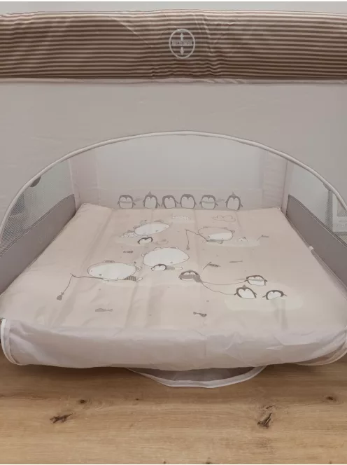 LIONELO BONNIE járóka 15 kg-ig, születéstől 36 hónapos korig, 100 x 96 cm OUTLET termék