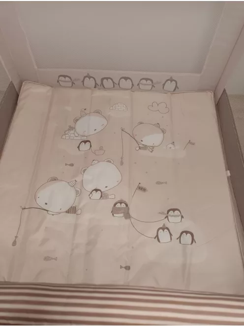 LIONELO BONNIE járóka 15 kg-ig, születéstől 36 hónapos korig, 100 x 96 cm OUTLET termék