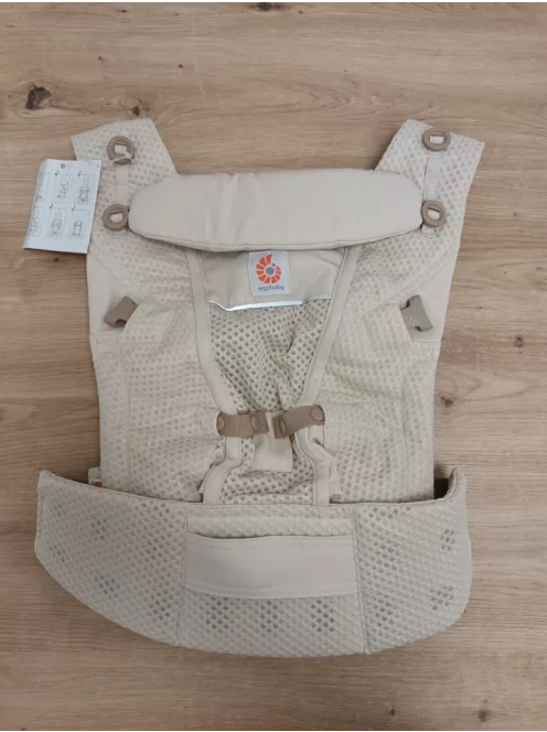 Ergobaby Adapt 3 pozíciós SoftFlex hálós, légáteresztős babahordozó, (3,2–20,4 kg). OUTLET termék