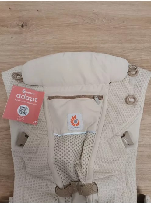 Ergobaby Adapt 3 pozíciós SoftFlex hálós, légáteresztős babahordozó, (3,2–20,4 kg). OUTLET termék