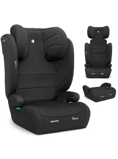   KikkaBoo i-AID gyerekülés 15-36 kg, ISOFIX nélkül, 3 éves kortól, (100-150 cm) fekete szìnű OUTLET termék
