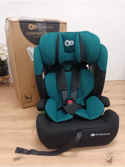 Kinderkraft COMFORT UP i-Size autósülés, 76-150 cm, zöld OUTLET termék