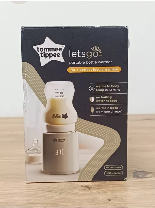 Tommee Tippee cumisüveg melegítő Lets Go- OUTLET termék