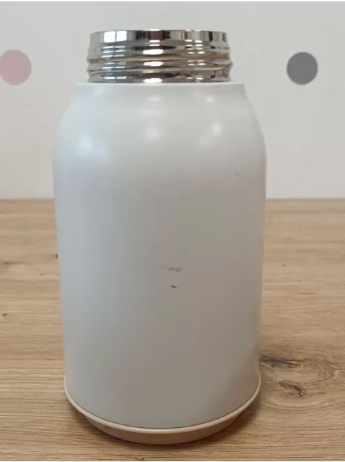 Kinderkraft GAJA mobil cumisüveg-melegítő, 2 az 1-ben termosz 500 ml, 5 hőfokozat, USB-C töltés, bézs OUTLET termék