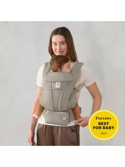 Ergobaby Omni Deluxe babahordozó újszülötteknek és kisgyermekeknek 0–48 hónapos korig OUTLET termék