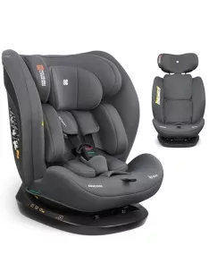   KikkaBoo i-Explore 2 i-Size 40-150cm gyerekülés, szürke OUTLET termék