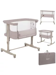   Lionelo Aurora 3 in 1 baböböl  9 kg-ig, ágy melletti kiságy OUTLET termék