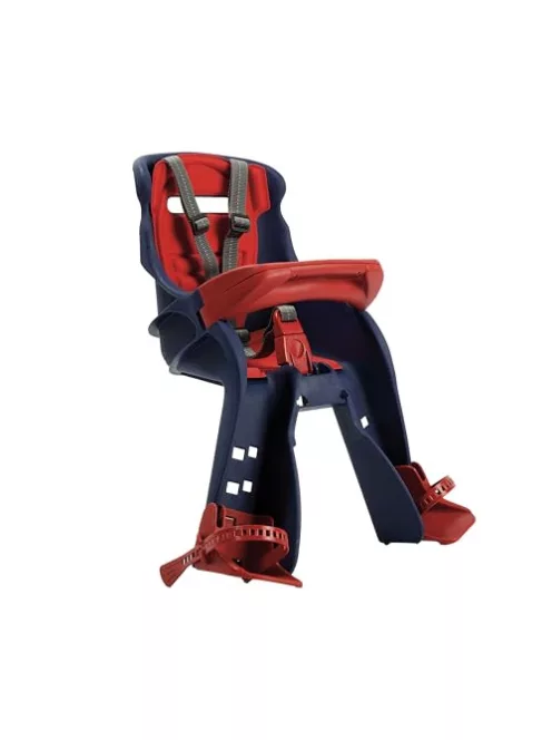 OKBABY Orion kerékpáros gyerekülés, 7/8 hónapos kortól (15 kg) – kék és piros OUTLET termék