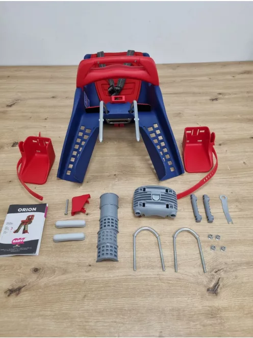 OKBABY Orion kerékpáros gyerekülés, 7/8 hónapos kortól (15 kg) – kék és piros OUTLET termék