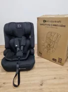 Kinderkraft Safety Fix 2 I-Size Isofix 76-150 cm gyerekülés fekete OUTLET termék