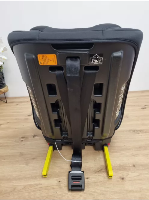 Kinderkraft Safety Fix 2 I-Size Isofix 76-150 cm gyerekülés fekete OUTLET termék
