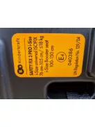 Kinderkraft Safety Fix 2 I-Size Isofix 76-150 cm gyerekülés fekete OUTLET termék