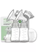 Kooba elektromos dupla mellszívó, intelligens, ultrakönnyű, szívómasszázs funkcióval, USB-s OUTLET termék