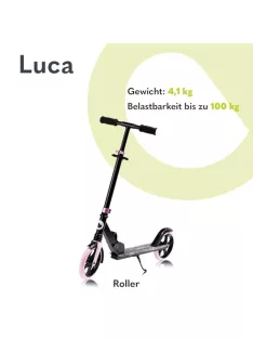   LIONELO Luca roller gyerekeknek és felnőtteknek, összecsukható, 100 kg-ig OUTLET termék