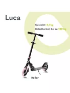 LIONELO Luca roller gyerekeknek és felnőtteknek, összecsukható, 100 kg-ig OUTLET termék